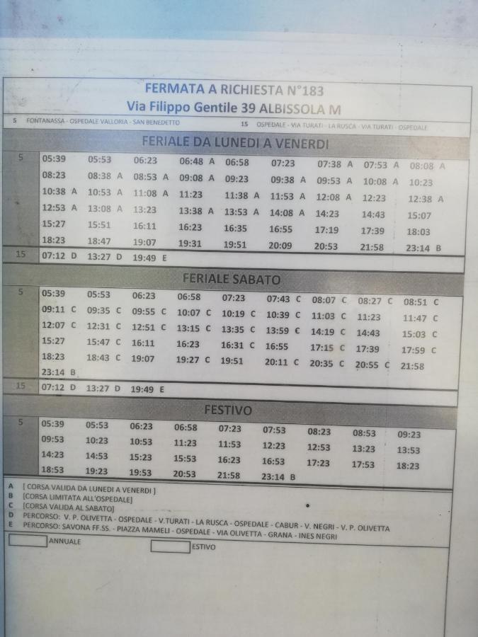 Miriamare Lejlighed Albissola Marina Eksteriør billede